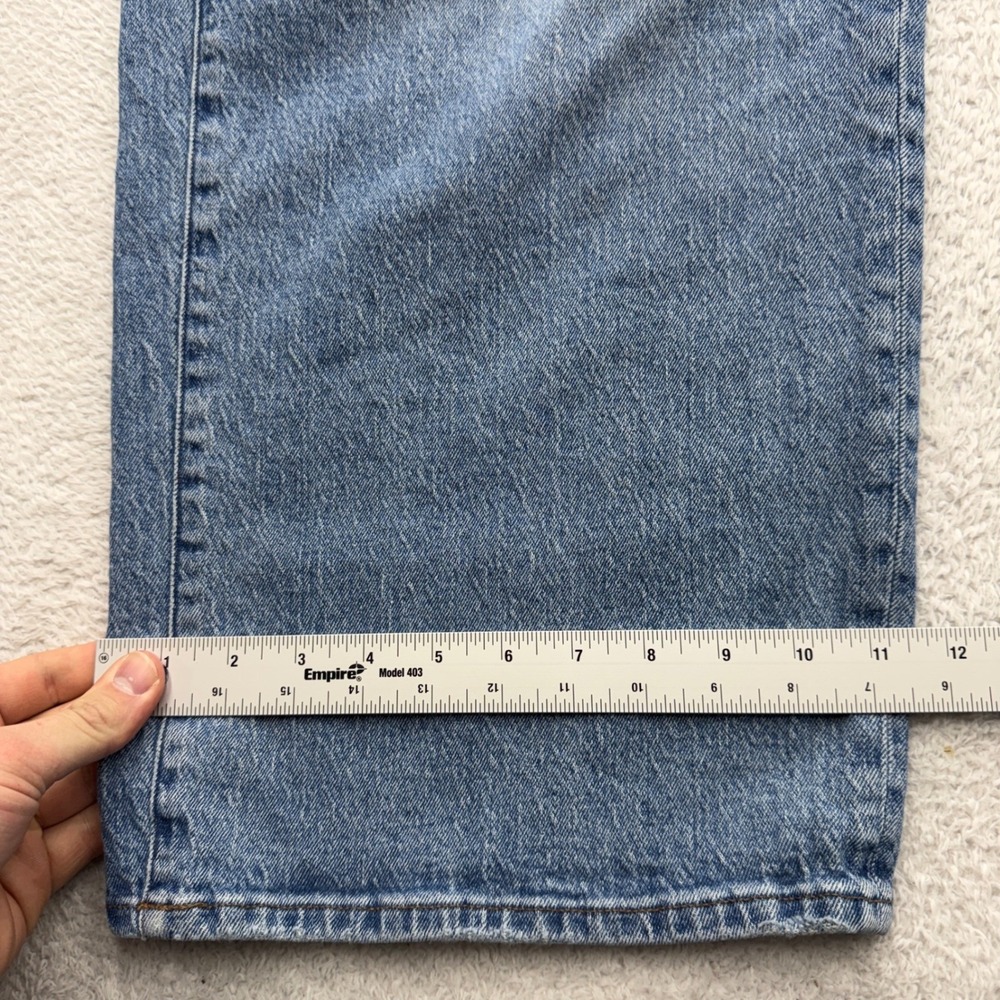 Madewell The Perfect Vintage Wide-Leg Jean 18W Medium Blue Wash High Rise Denim - Picture 5 of 11